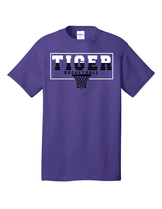 Tiger Basketball Short Sleeve Shirt