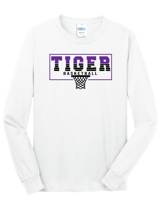 Tiger Basketball Long Sleeve Shirt