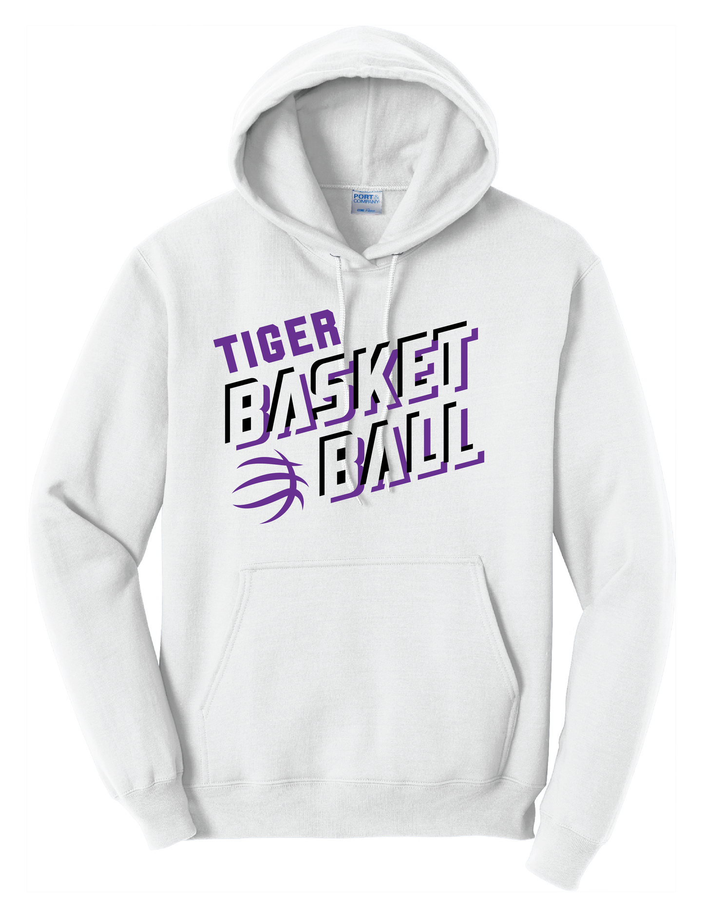 3D Tiger Basketball Hoodie