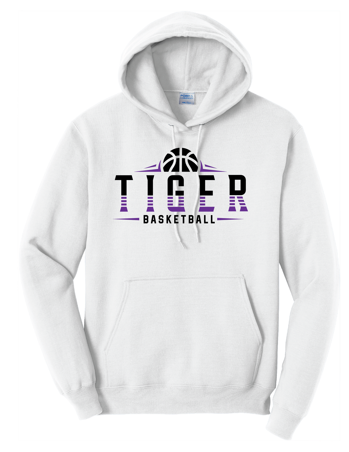 Half Tiger Basketball Hoodie