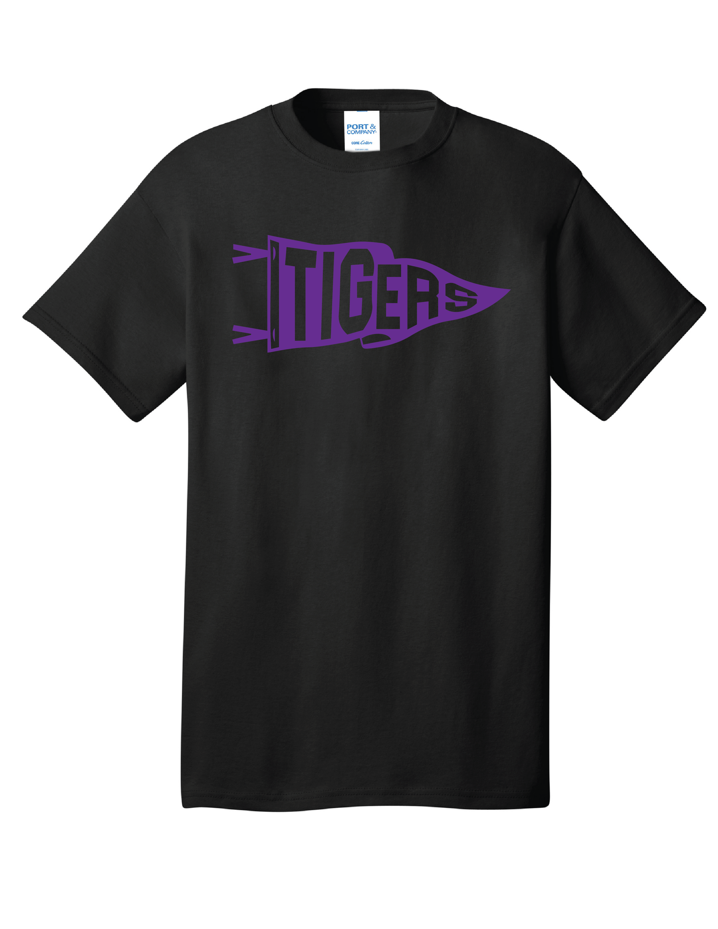 Tiger Pennant Flag Short Sleeve Shirt