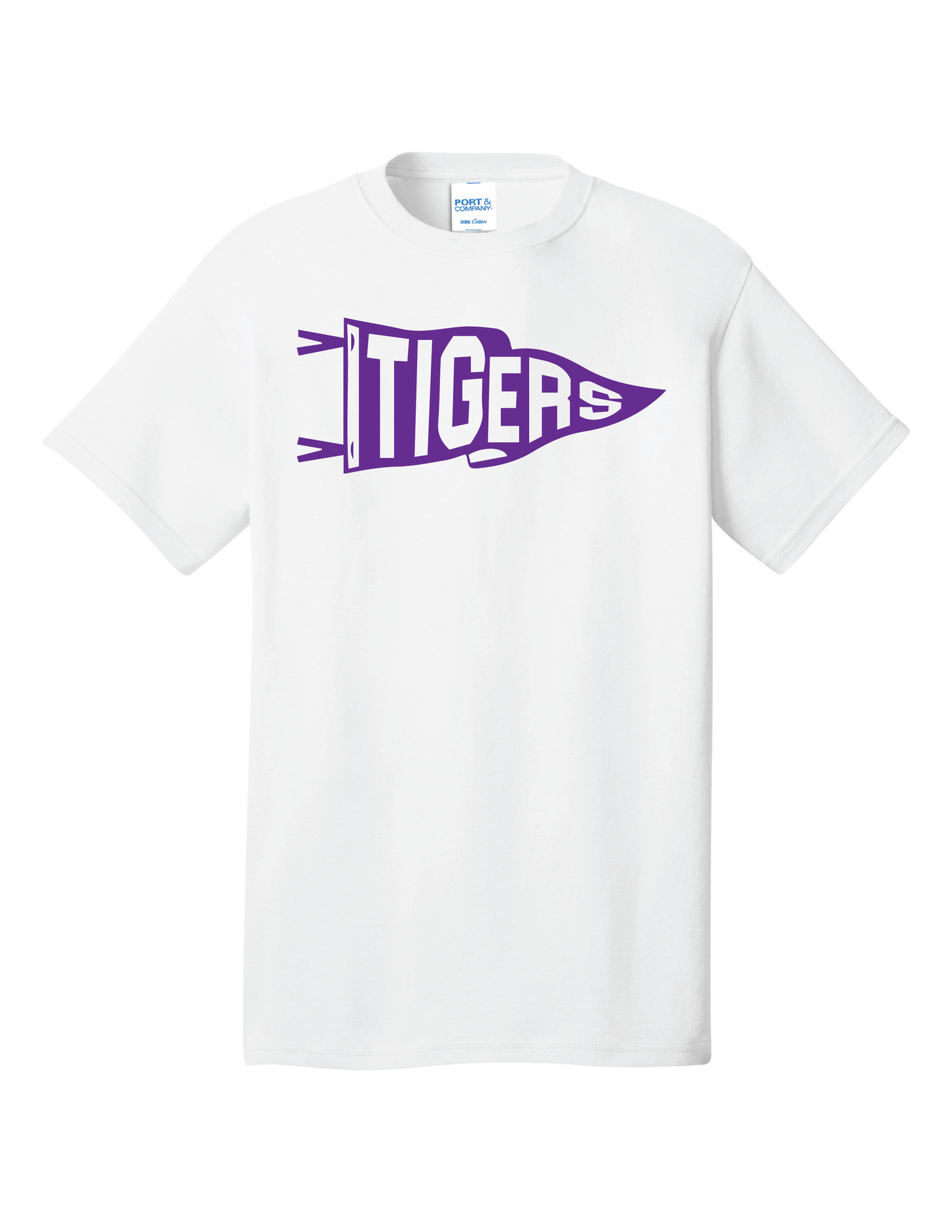 Tiger Pennant Flag Short Sleeve Shirt