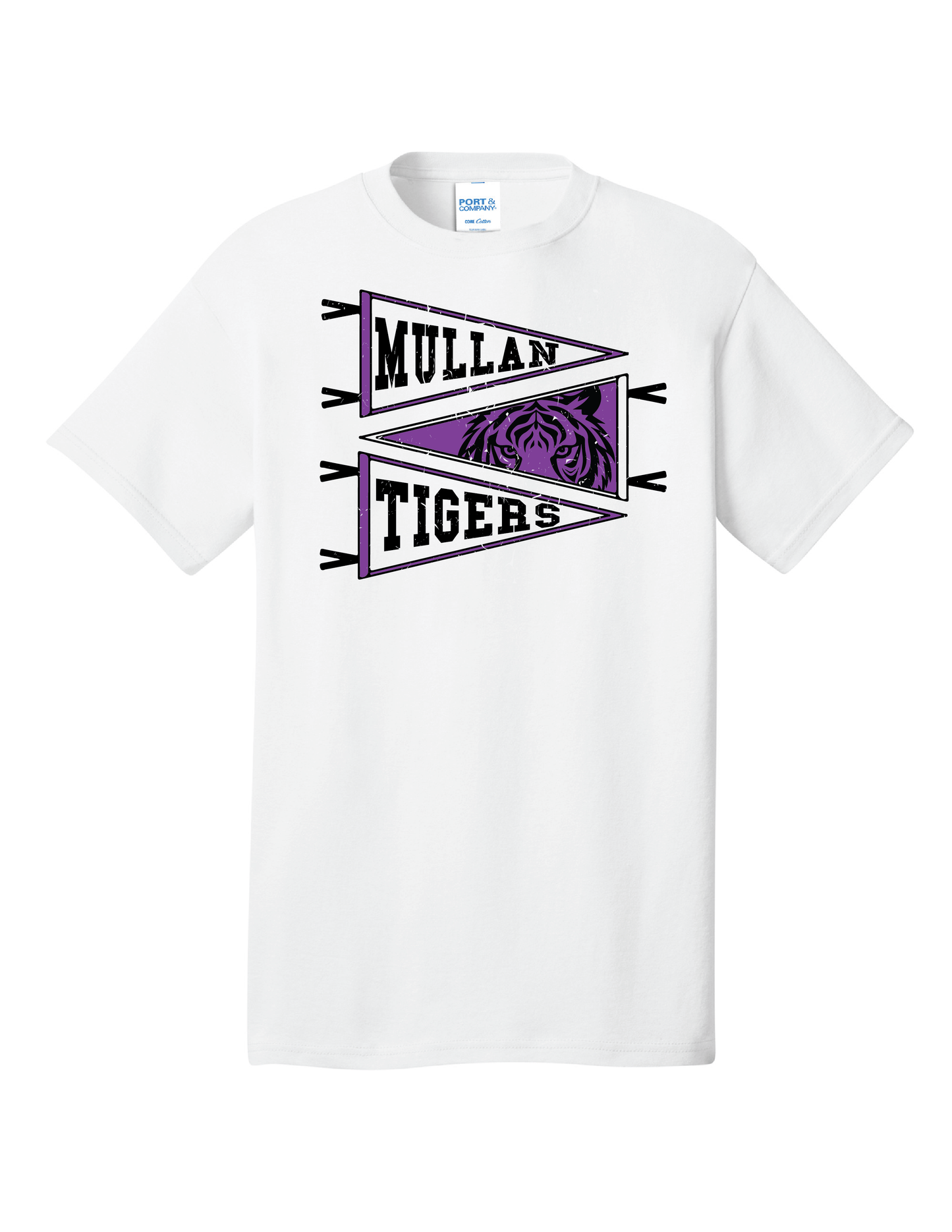 Tri Pennant Tiger Flag Short Sleeve Shirt