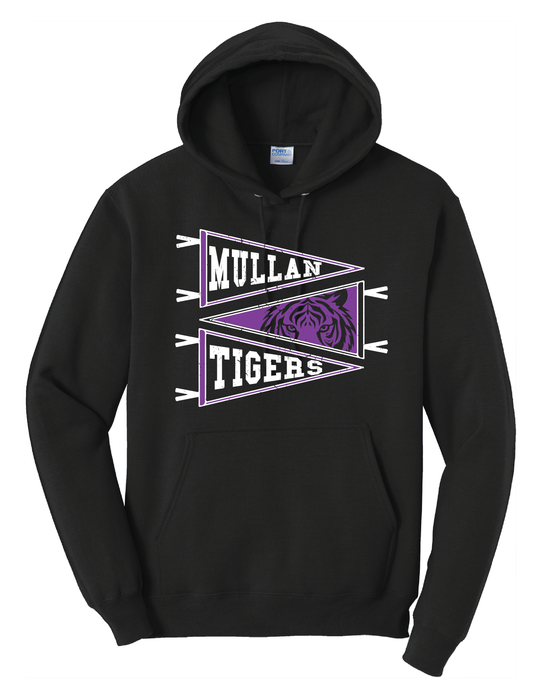 Tri Pennant Tiger Flag Hoodie