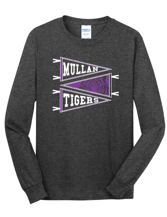 Tri Pennant Tiger Flag Long Sleeve Shirt