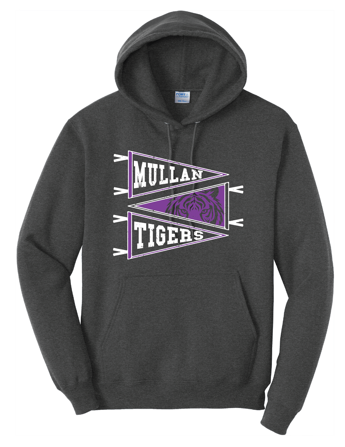 Tri Pennant Tiger Flag Hoodie