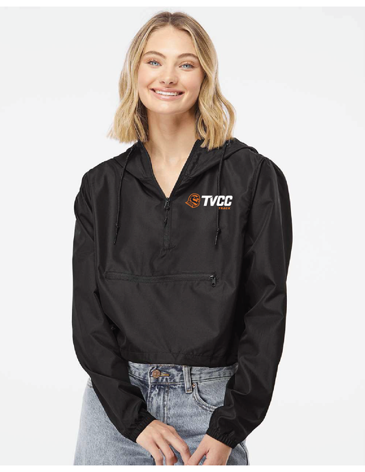 Women's Crop Windbreaker - TVCC Track