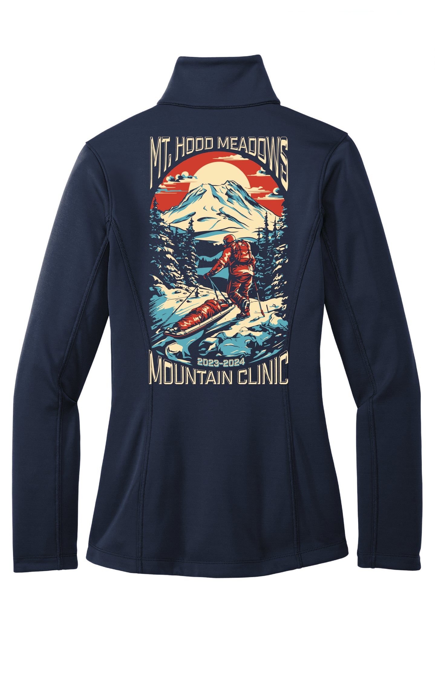 Mt Clinic Ladies 1/4 Zip Jacket