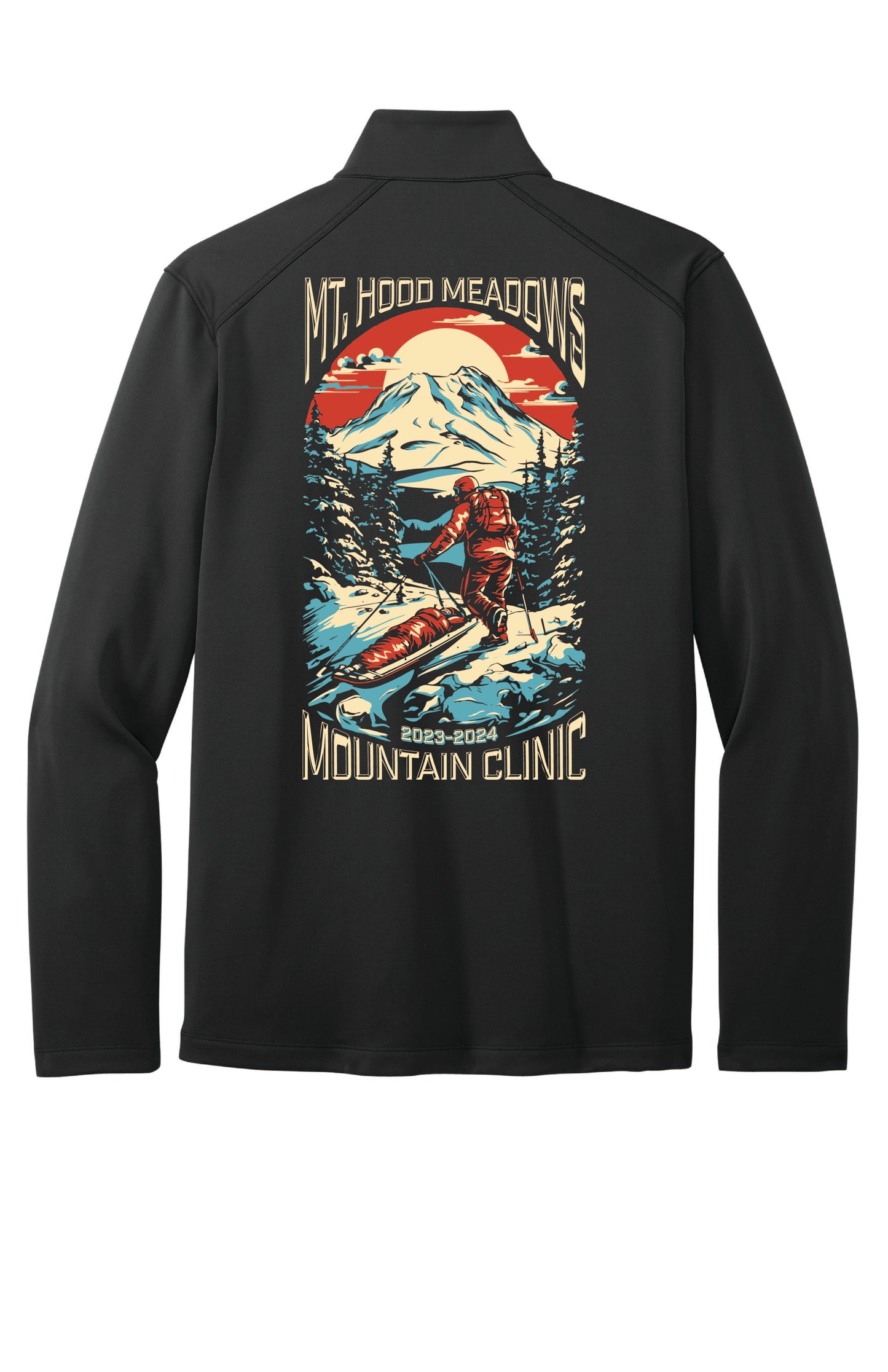 Mt Clinic Mens 1/4 Zip Jacket