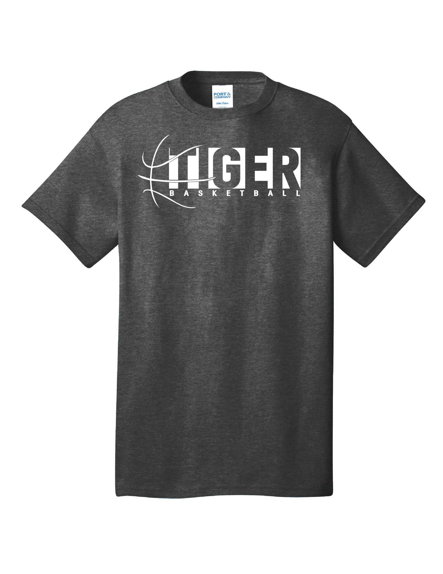 Block Tiger Basketball Short Sleeve Shirt