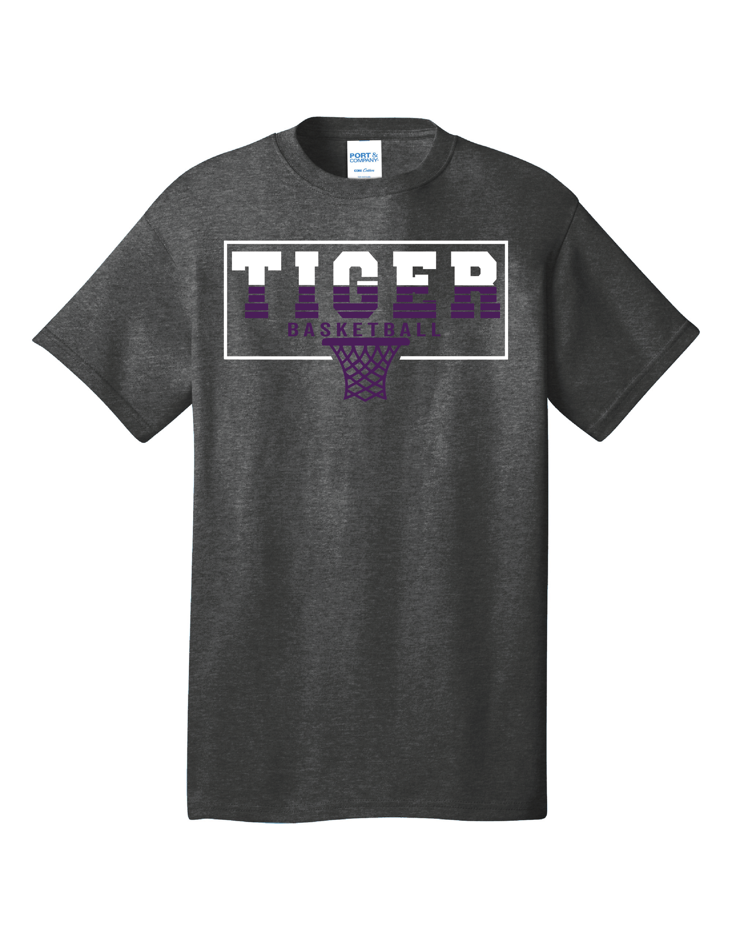 Tiger Basketball Short Sleeve Shirt