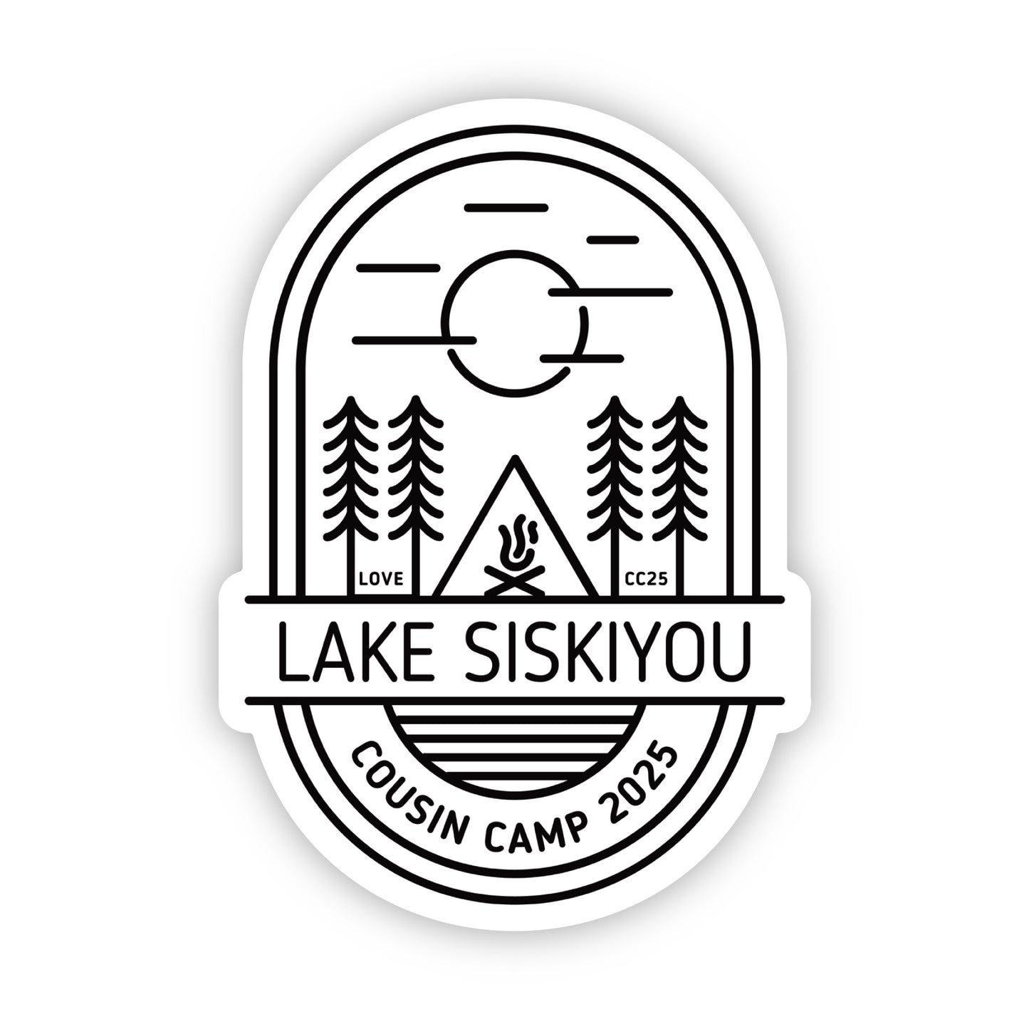 Lake Siskiyou Sticker