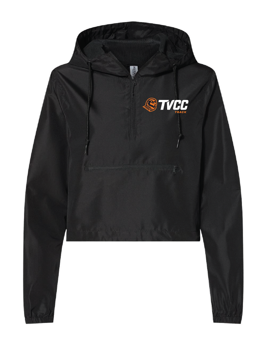 Women's Crop Windbreaker - TVCC Track